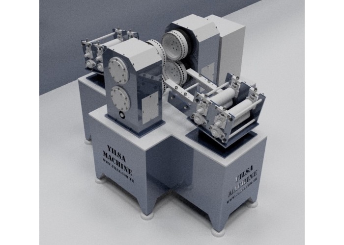 Omega Havalandırma Profil Rotary Punch Makinesi